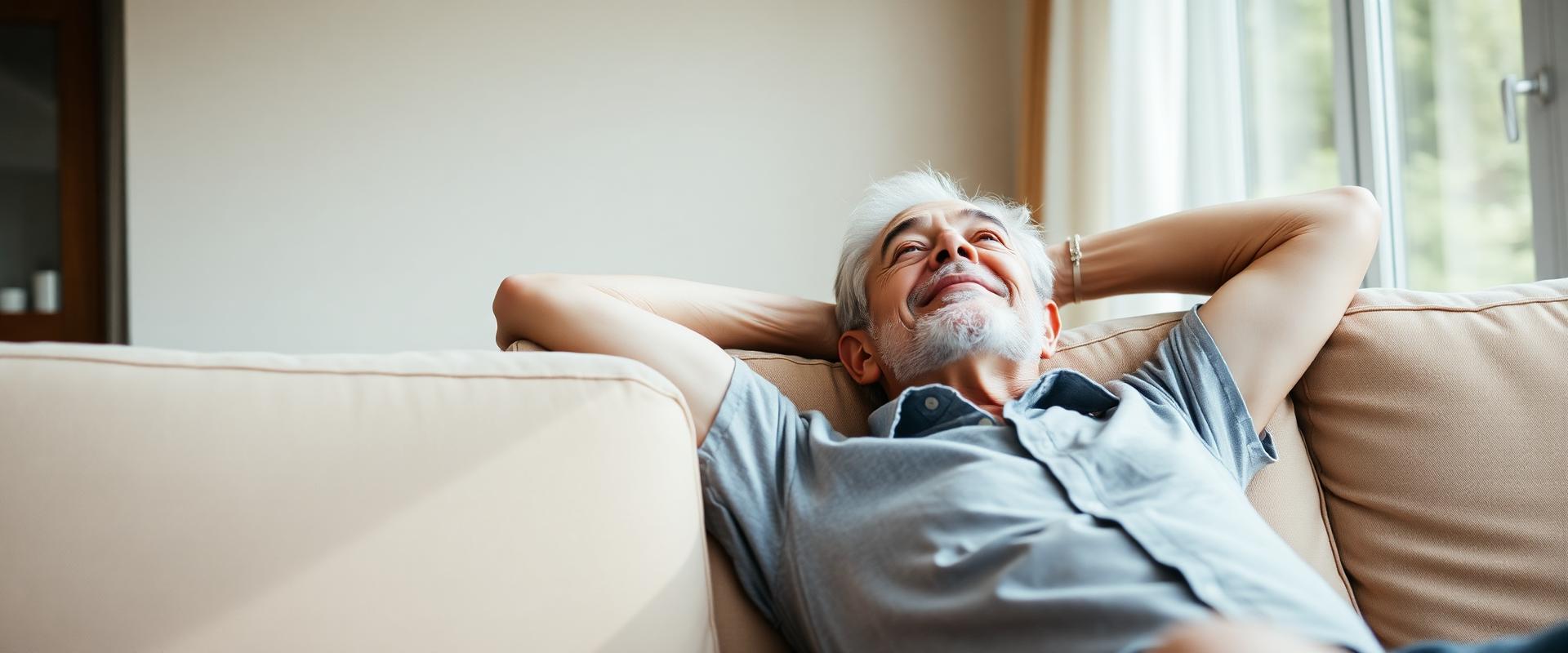 Resident relaxing at The Sandars